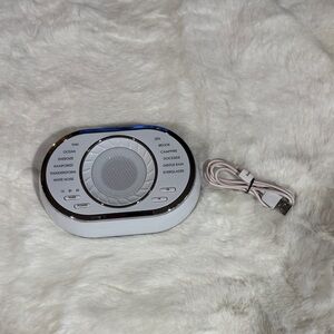 Homedics Silver and White Sound Machine